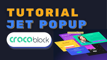 Série Crocoblock - Jet Popup - Configurações iniciais no wordpress - jetpopup