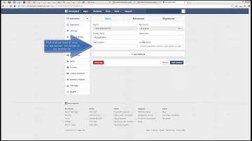 Few  easy steps to create your Facebook App for Joomla