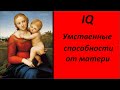 УМСТВЕННЫЕ СПОСОБНОСТИ ОТ МАТЕРИ № 3113