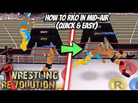 WR3D How to do Catching RKO (in mid-air) | Wrestling Revolution 3D