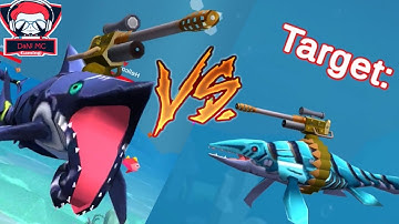 HELICOPRION vs MOSASAURUS SHARK ATTACK 3D part 1 - DaNi MC Gaming