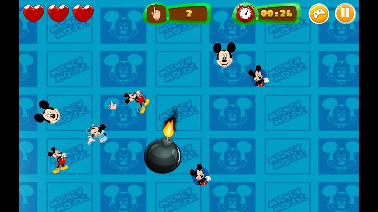 Mickey Mouse Clicker walk through best crazy games YouTube