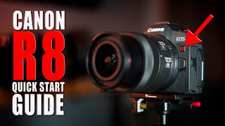 Canon R8 Quick Start Guide For Beginners...