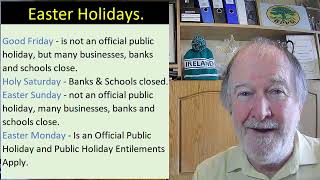Easter Payments and Public Holiday Entitlements