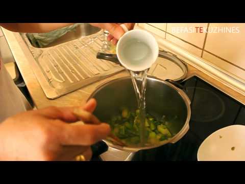 Video: Supa Me Barishte Të Freskëta: Supë Me Lakër Jeshile