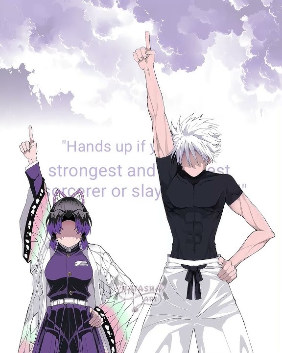 I mean gojo is the strongest and Shinobu is the smartest #demonslayer #jjk #shorts