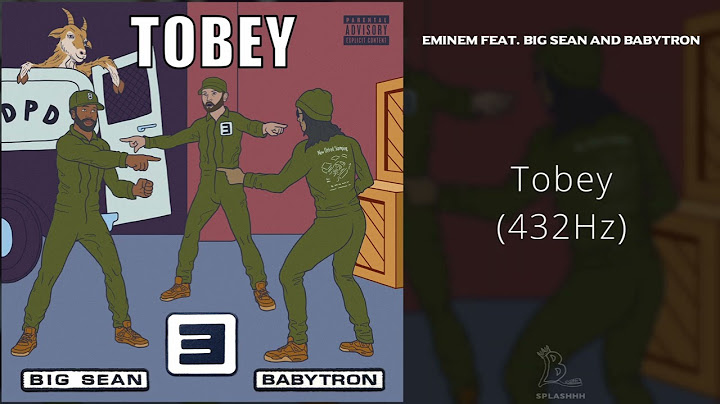 Eminem - Tobey (feat. Big Sean and BabyTron) [432Hz]