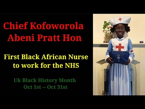 Download Chief Kofoworola Abeni Pratt Hon (First Black African Nurse to work for the NHS)