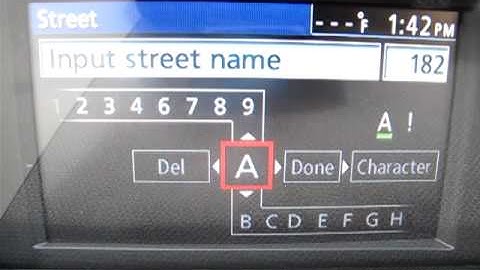 Mazda3 Navigation system controlled by 5 key control on steering wheel