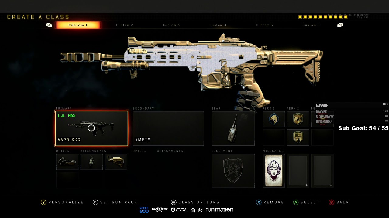 Easy NUCLEAR Class! Best VaprXKG Class! Best gun in BO4! Black Ops 4