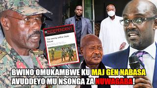 BREAKING NEWS!! BWINO OMUKAMBWE AVUDEYO KU MAJ GEN DON NABASA EBYA NUWAGABA BITABUDDE STATE HOUSE BREAKING NEWS!! BWINO OMUKAMBWE AVUDEYO KU MAJ GEN DON NABASA EBYA NUWAGABA BITABUDDE STATE HOUSE