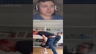 Sli React Ladbaby's (The Tiktok Walk Challenge 🤣💩) Shorts