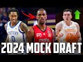 OFFICIAL 2024 NBA Mock Draft: March Madness Edition