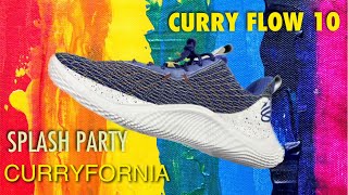 Under Armour Curry Flow 10 "Dub Nation Curryfornia"   / "Splash Party" @sneaker_uncle