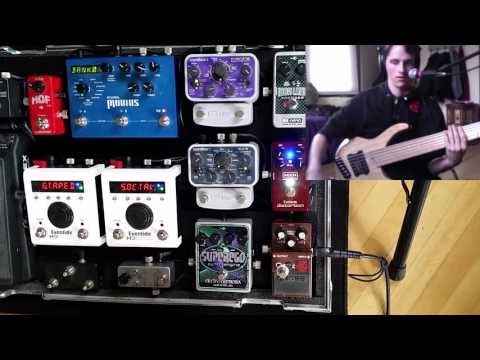 MXR M85 Bass Distortion Review (Bass Effects Demo)