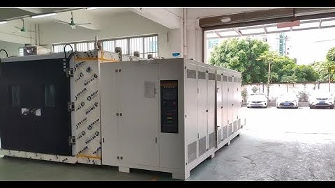 Ambient temperature and humidity test chambers designed for military applications