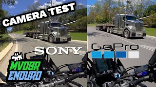 Head To Head: Sony FDR-X3000 vs GoPro Hero 10 Black - Video Quality Comparison By Motorcycle Rider
