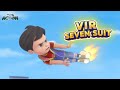Vir The Robot Boy | Bunty Ka Jadoo | Vir Seven Suit Compilation | Wow Action