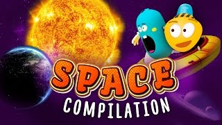 Solar System for Kids | Solar Eclipce | Day and Night Explanation | Astronomy Сartoon for Kids