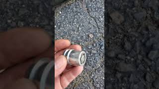removing a lock nut Honda Odyssey