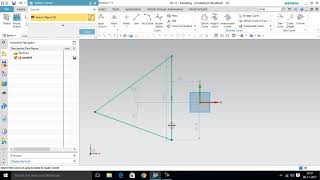 NX UNIGRAPHICS MAKE CORNER & MOVE 2D HINDI