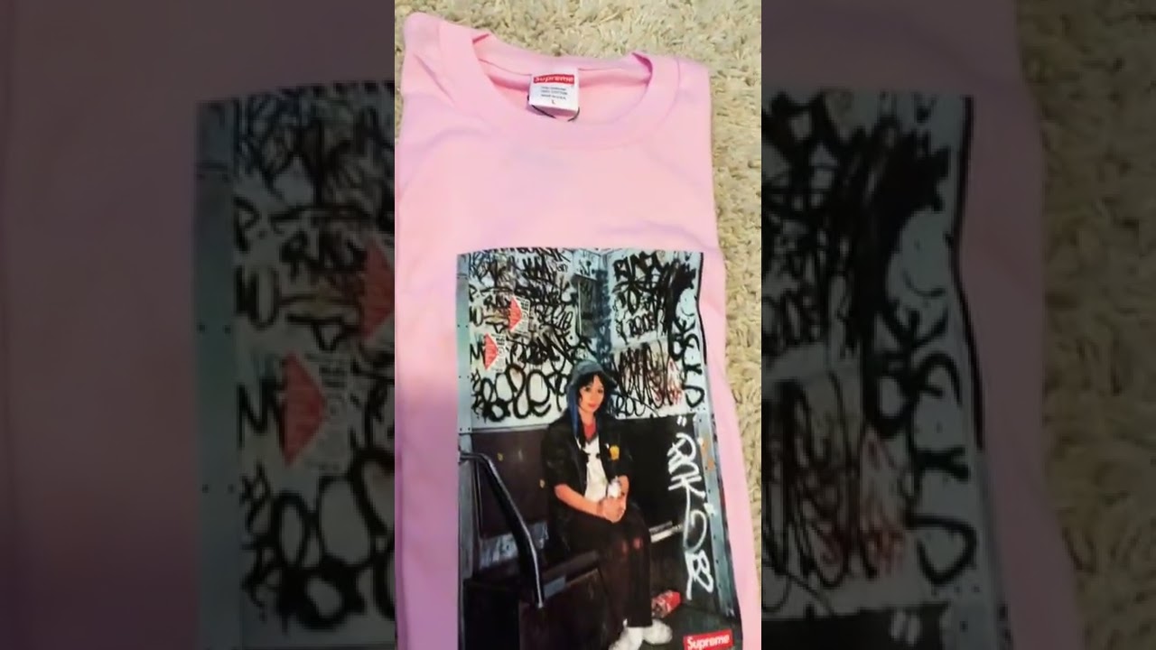The Super P Podcast unboxing 94 Lady Pink Supreme Tee