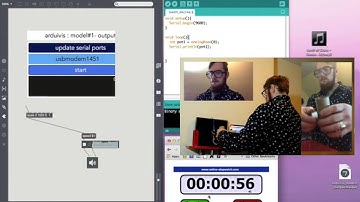 Controlling audio in Max with an Arduino in under 1 minute