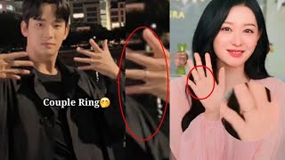 Kim Soo Hyuns Latest Post Was Viral Because Of Their Couple Ring With Kim Ji Won Fans Was So Happy
