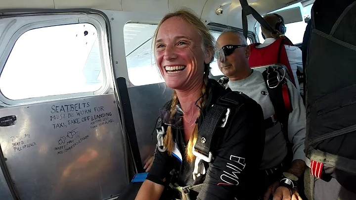 Susan Erdman's Tandem Skydive in Northeast PA