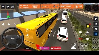 Indian Bus simulator 3d games 2022 android mobile gameplay video screenshot 4