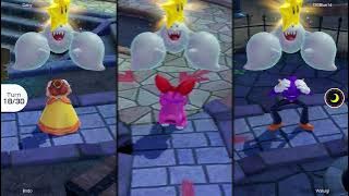 Mario Party Super Stars - Horror Land - King Boo - 5 stars in one turn