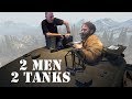 Lindybeige and The Chieftain ramble over a Churchill tank (with added Sherman)