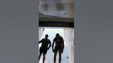 This is why we wear helmets skydiving 😅