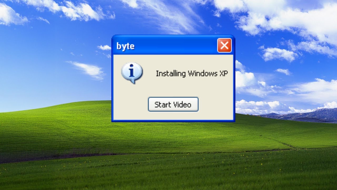 Installing Windows XP (in a vm) - YouTube