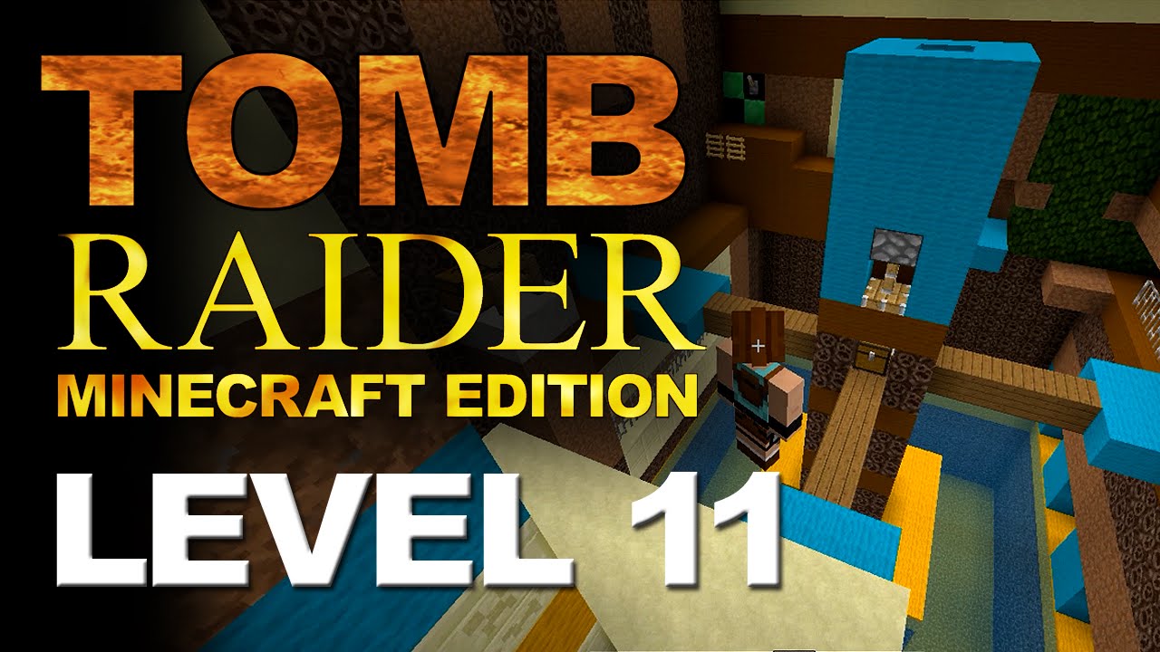 Tomb Raider Minecraft Edition - Level 11 - Obelisk of Khamoon + Bonus