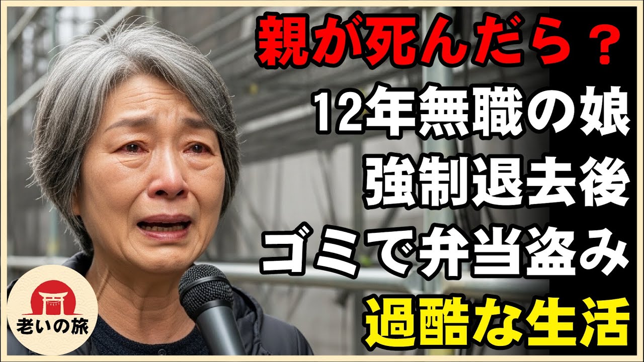 【衝撃の実話】「親が死んだらどうする？」――体重85kg、12年間無職の娘。葬儀代までゲームに溶かした女が、強制退去の末にゴミ捨て場の弁当に手を伸ばした結果…【シニアライフ】【60代以上の方へ】