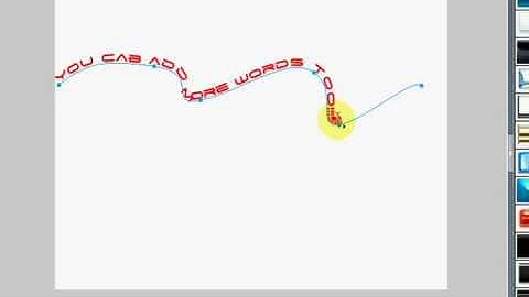 Advanced Fireworks Techniques - Text Along A Path