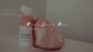 Minion Amino Moist Wash & Fancl Heart Sponge - How To Use screenshot 1