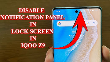 How to Disable Notification panel in lock screen  in IQOO Z9
