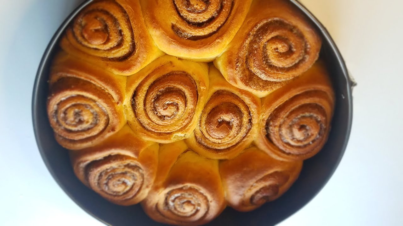 EASY HOMEMADE CINNAMON ROLLS RECIPE #CINNAMONROLLS #