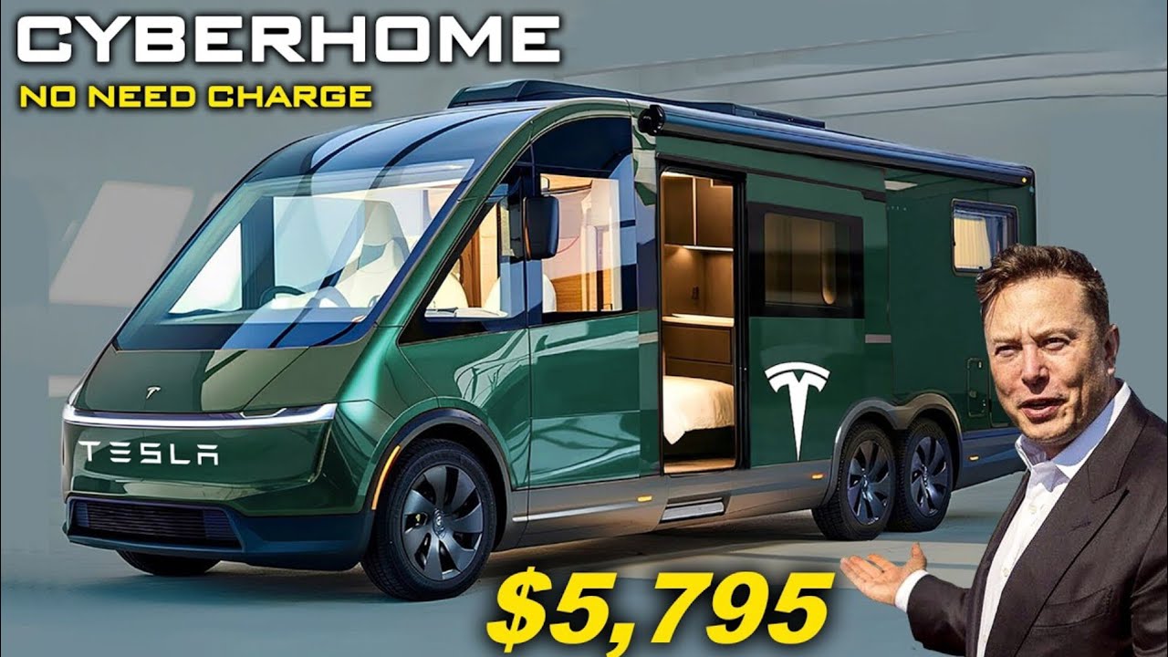 Elon Musk’s $5,795 Off-Grid Motor Home: Live Anywhere With No Bills or Maintenance!”
