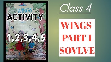 Wings/Class 4/Revision lesson/ Activity 1,2,3,4,5/Bengali MediumTags,