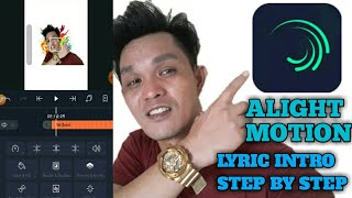 #AlightMotion#LyricIntro..Tutorial Lyric Intro Step by Step(Tagalog) screenshot 1
