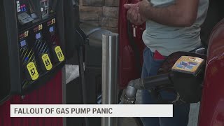 Experts warn trickle down effect of the panic at the pump could lead to more problems