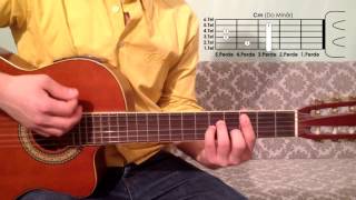 Cm Do Minör Akoru Nasıl Basılır Gitar Dersleri