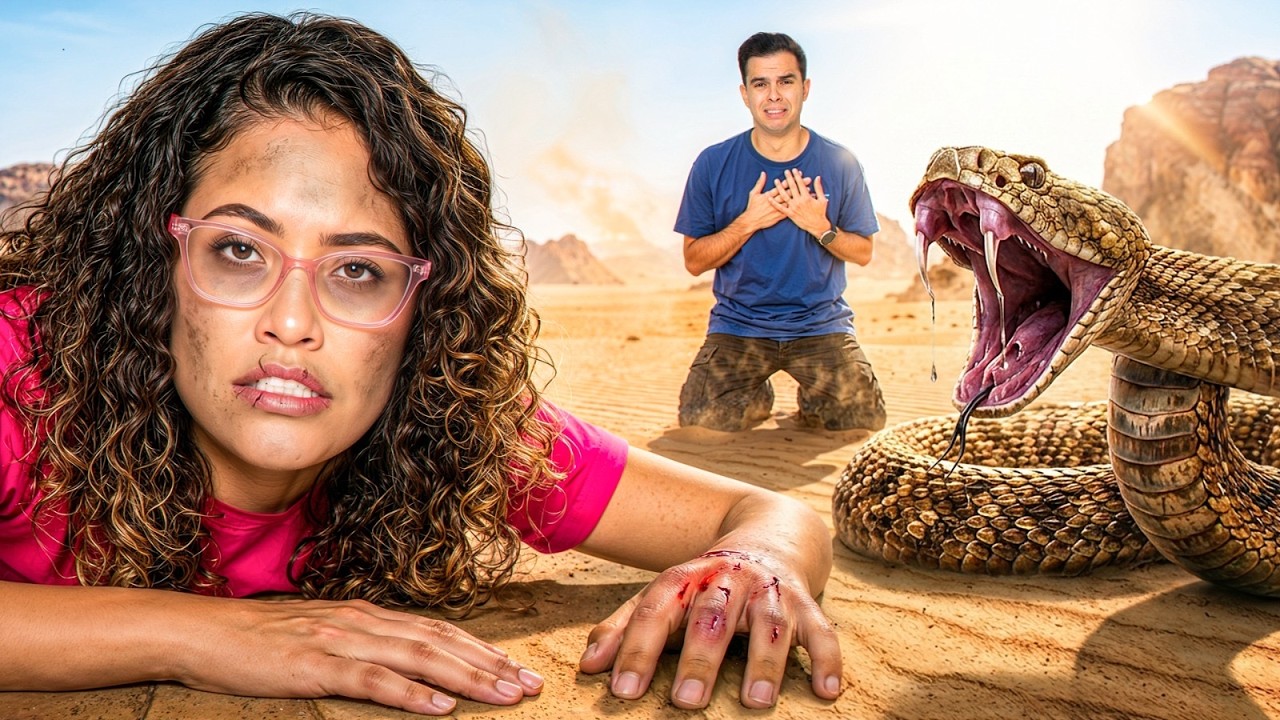 ERA SÓ PARA SER 24 HORAS NO DESERTO, MAS O PIOR ACONTECEU!