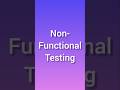 What is non-functional testing Explained in Kannada | basics of Software testing