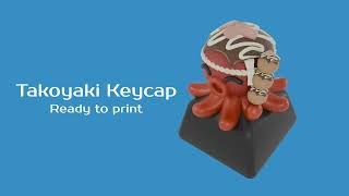 3D Takoyaki Keycap | #3danimation