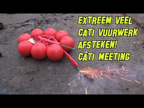 EXTREEM VEEL VUURWERK AFSTEKEN! l CAT1 COMPILATIE MEETING 2016