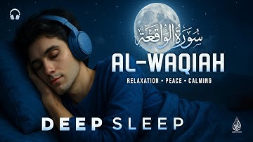 Deep Sleep with Quran | Instant Peace with Surah Waqiah | سورة الواقعة | Laden Nahid |